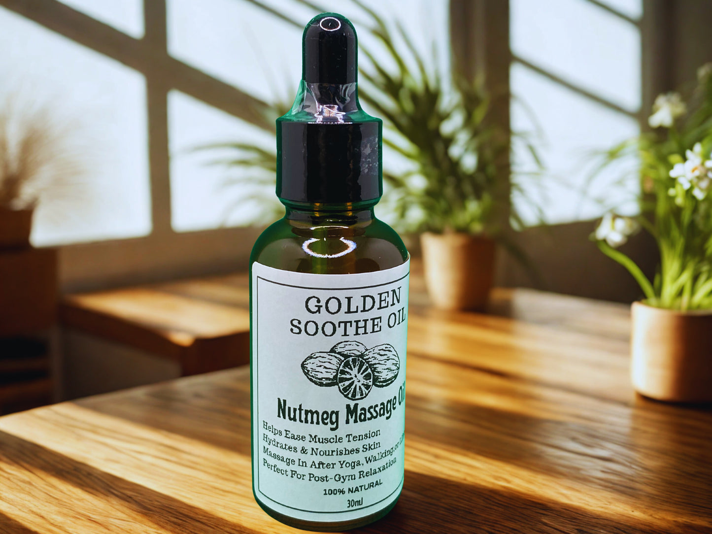 Natural-Nutmeg Massage Oil