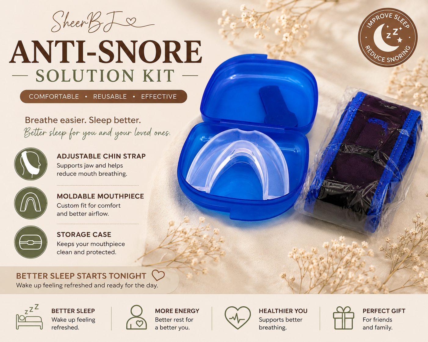 Anti-Snore Sleep Kit
