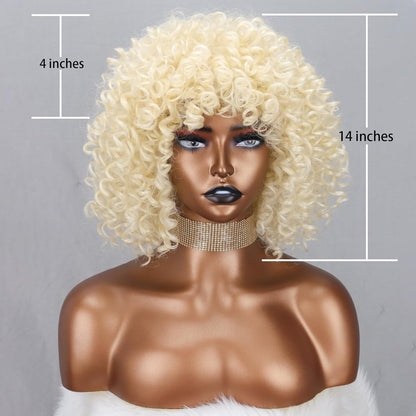 Afro Wig With Bangs
