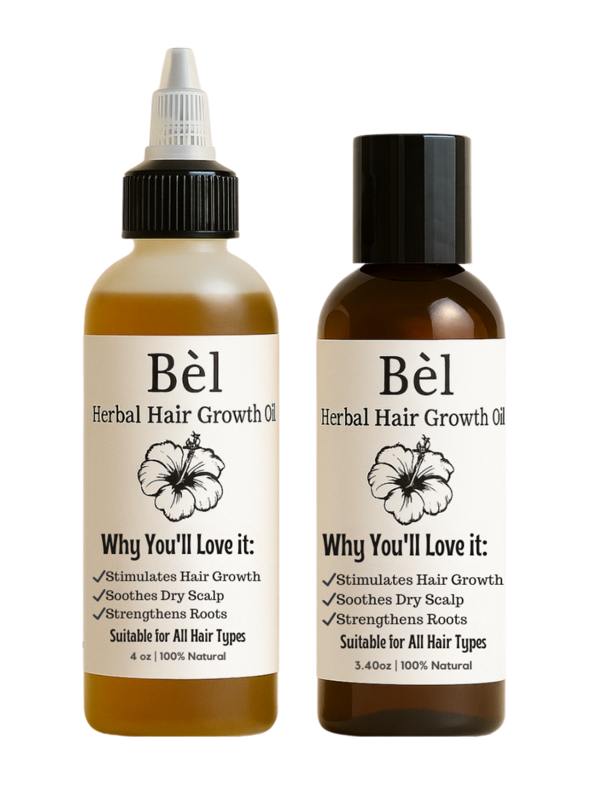 Bèl Scalp Ritual Oil from Sheer Beauté — herbal scalp oil with rosemary and fenugreek, main product image.