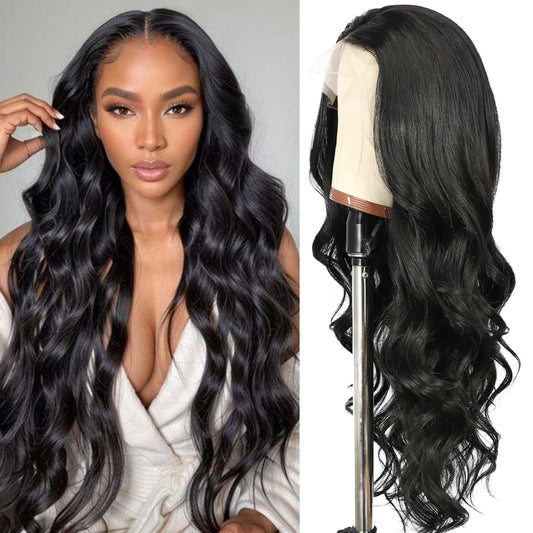1Blonde Wave Synthetic Lace Front Wigs