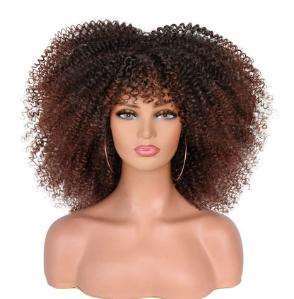 Dark Brown hair wig