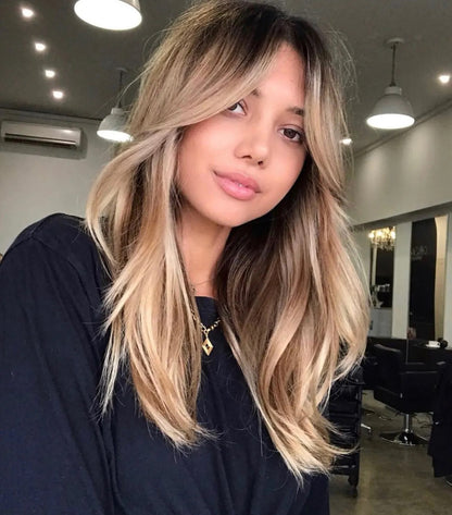 Long Middle Parting Wigs for Women